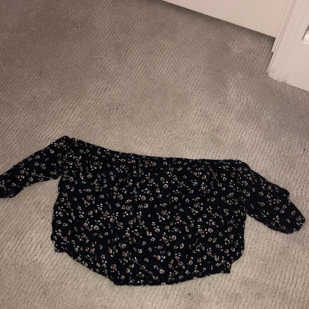 brand melville off the shoulder top